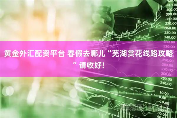 黄金外汇配资平台 春假去哪儿“芜湖赏花线路攻略”请收好!